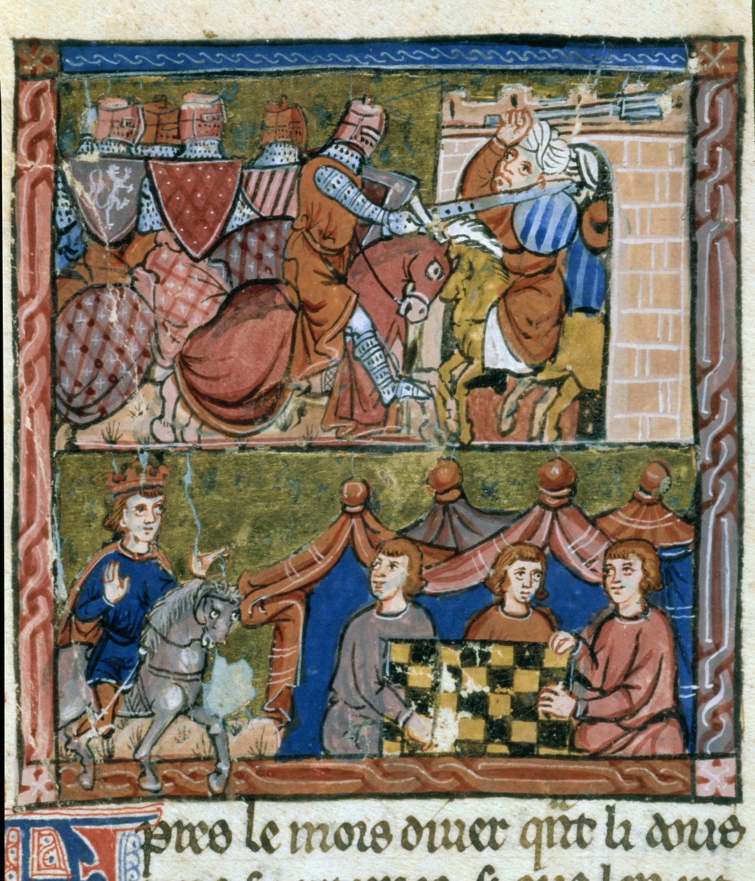 Jan II Komnen oblegający Cesare Antiochii autorstwa Guillaume de Tyr