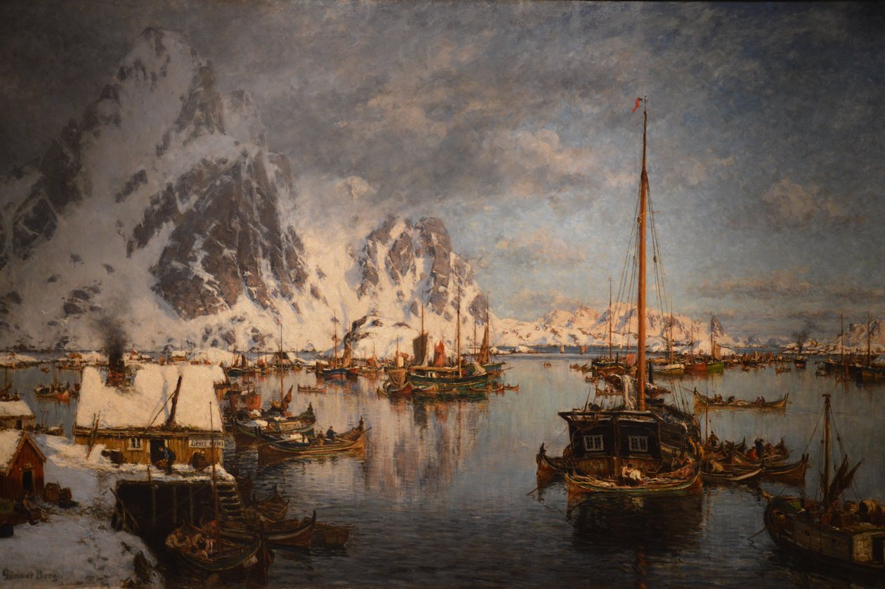 Od Svolvær autorstwa Gunnar Berg