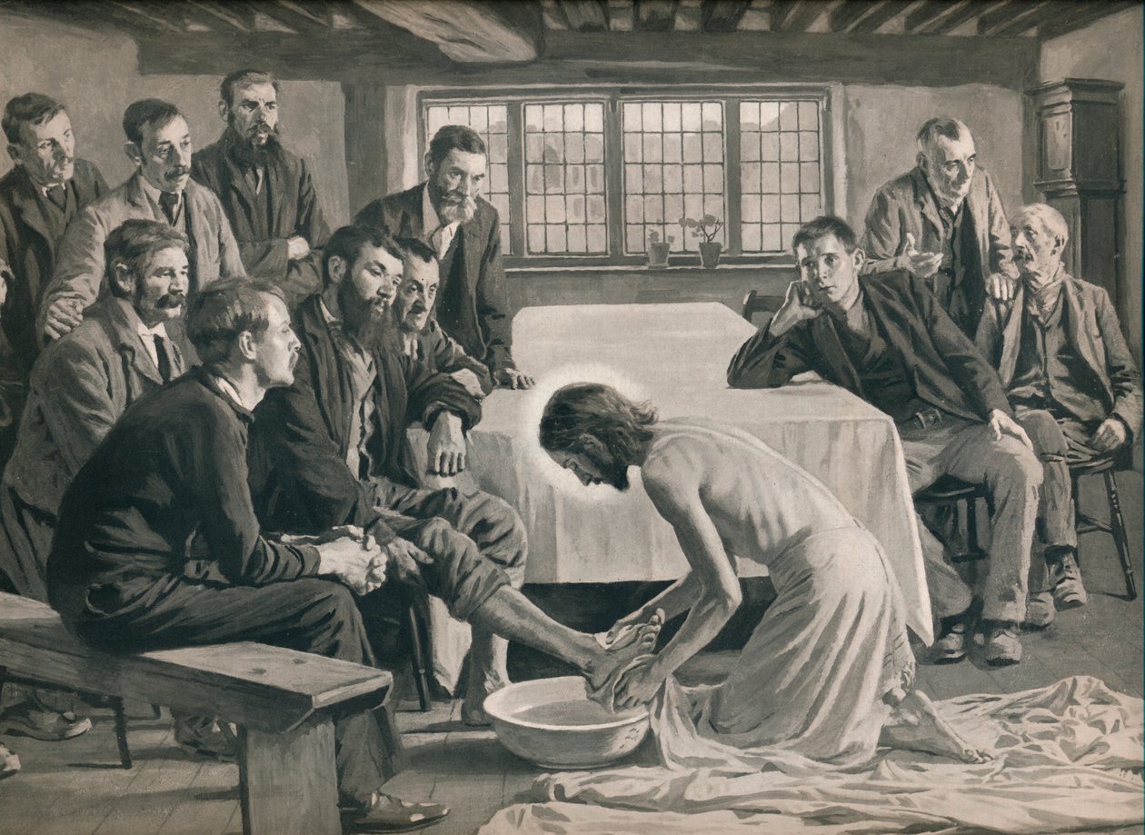 Ale ten, który jest największy wśród was, będzie waszym sługą, 1911, 1911 autorstwa Gunning King