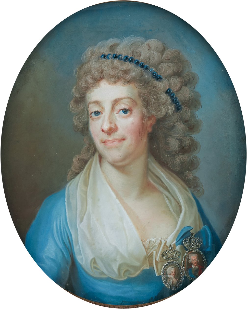 Portret Hedvig Katariny Piper autorstwa Gustaf Lundberg