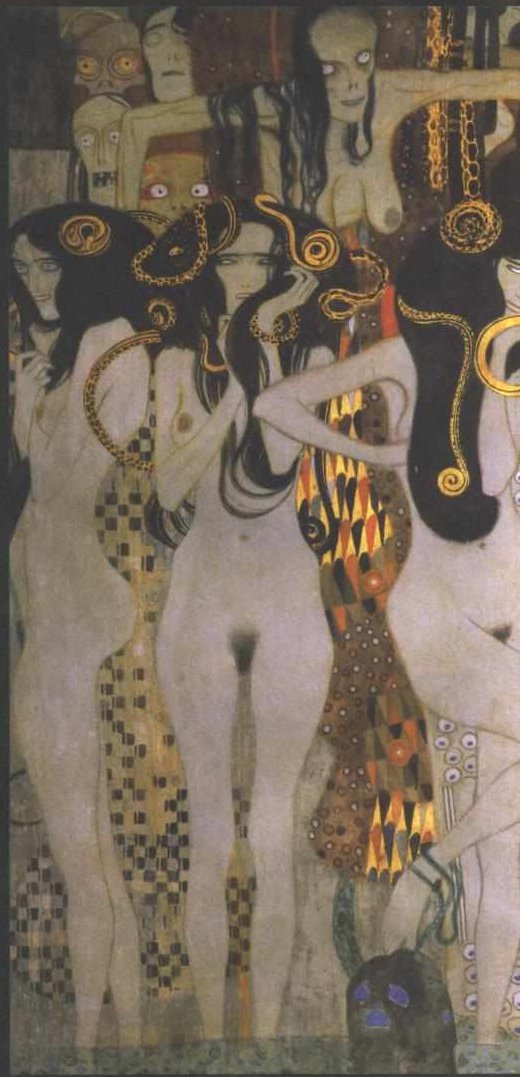 Frytki Beethovena autorstwa Gustav Klimt