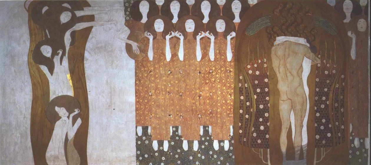 Frytki Beethovena autorstwa Gustav Klimt
