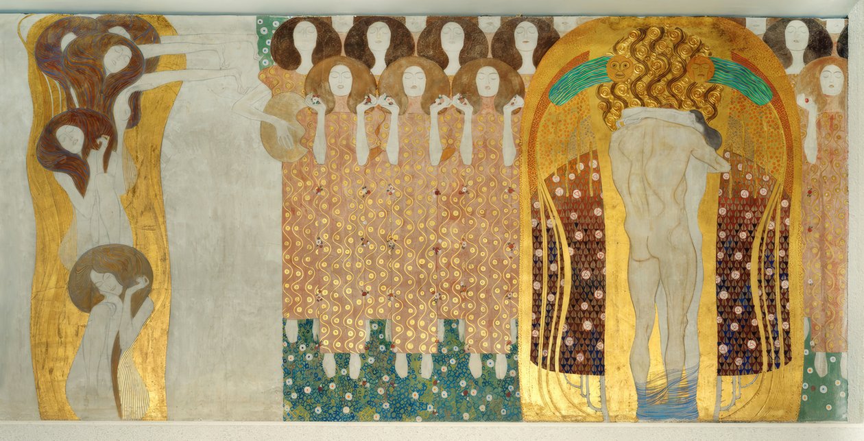 Beethovenfries autorstwa Gustav Klimt