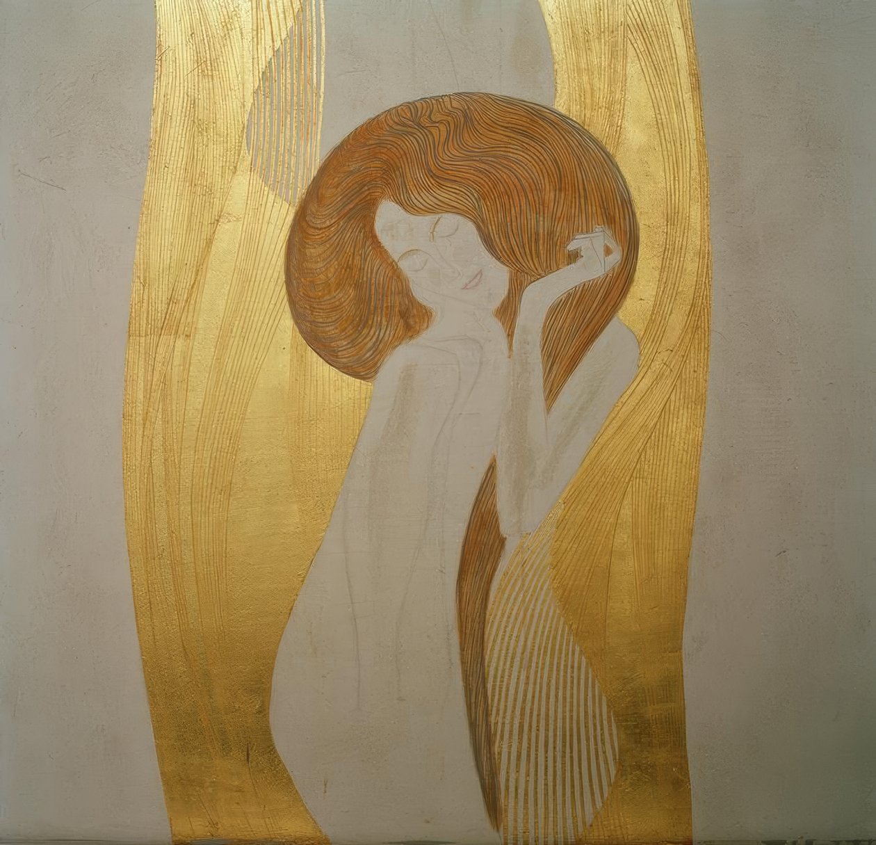 Frytki Beethovena autorstwa Gustav Klimt