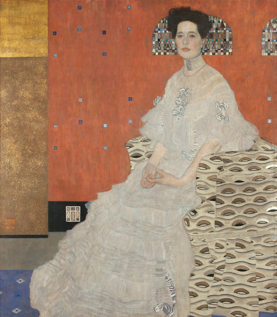 Portret Fritzy Riedler autorstwa Gustav Klimt