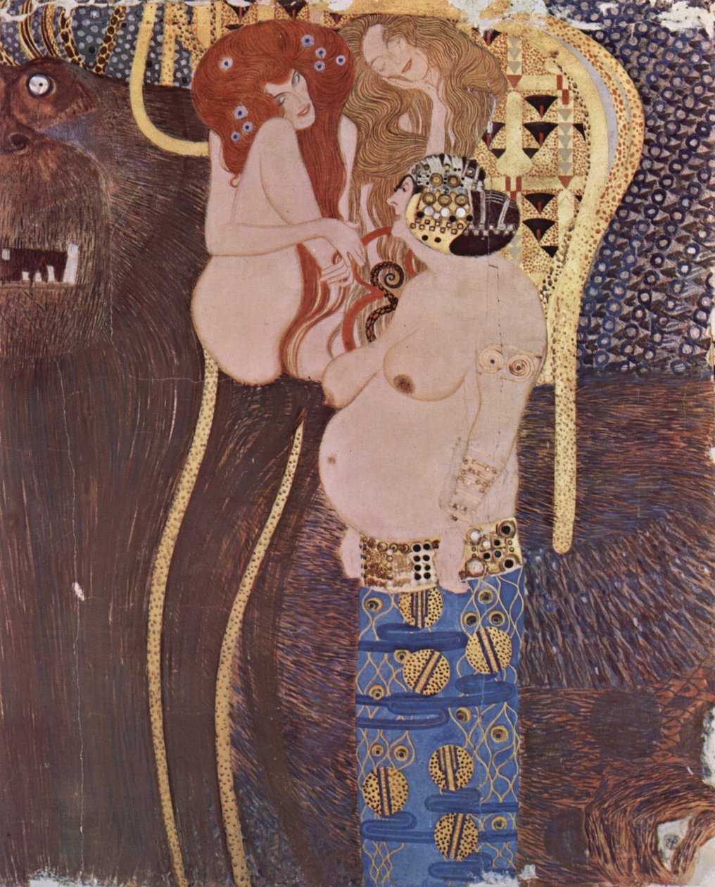 Fryz Beethovena autorstwa Gustav Klimt