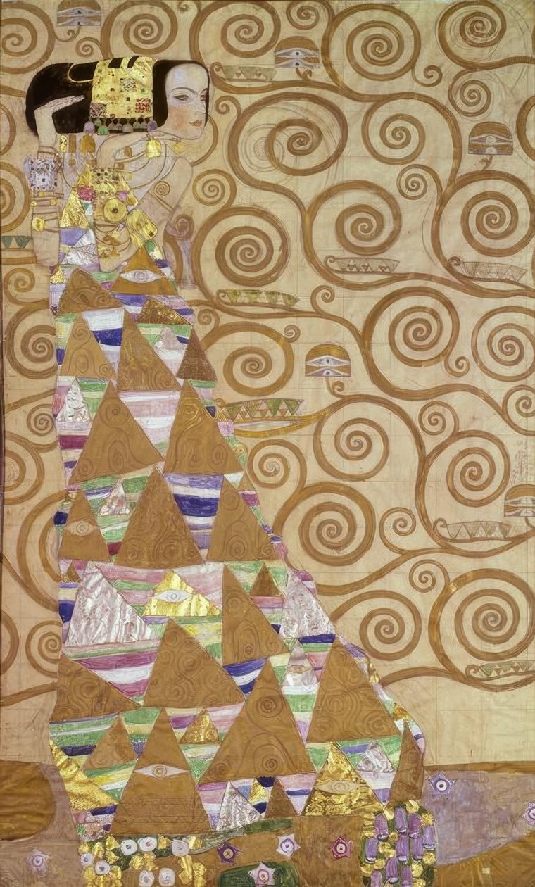 Oczekiwania autorstwa Gustav Klimt