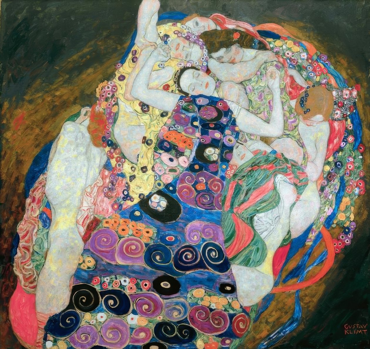 Dziewczyny autorstwa Gustav Klimt