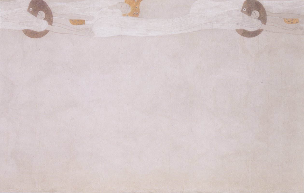 Pływacy autorstwa Gustav Klimt