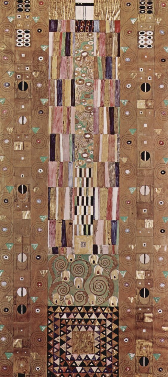 Projekt fryzu ściennego w Pałacu Stocleta w Brukseli, Złoty Rycerz autorstwa Gustav Klimt