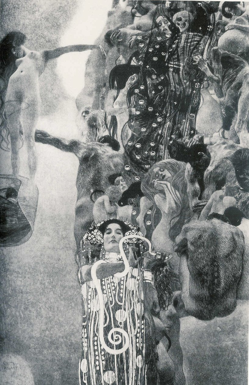 Wydział medycyny obrazowej autorstwa Gustav Klimt
