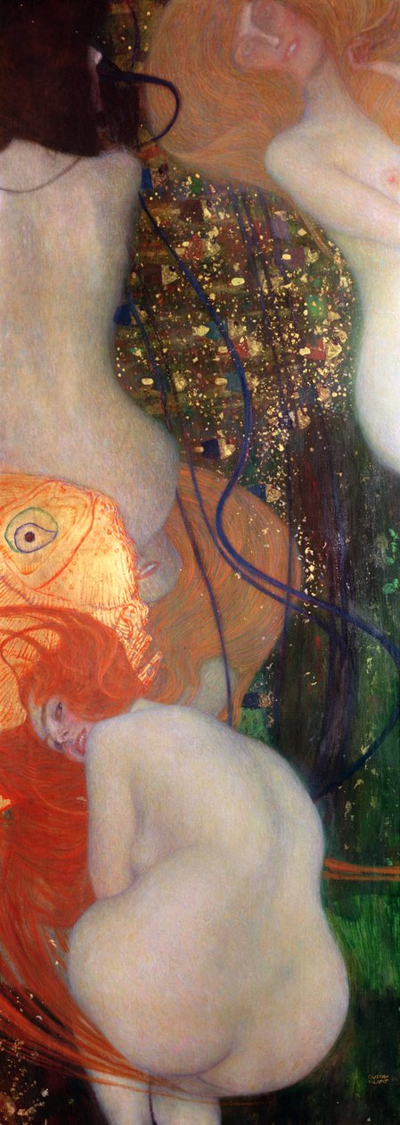 Złota rybka, 1901-02 autorstwa Gustav Klimt