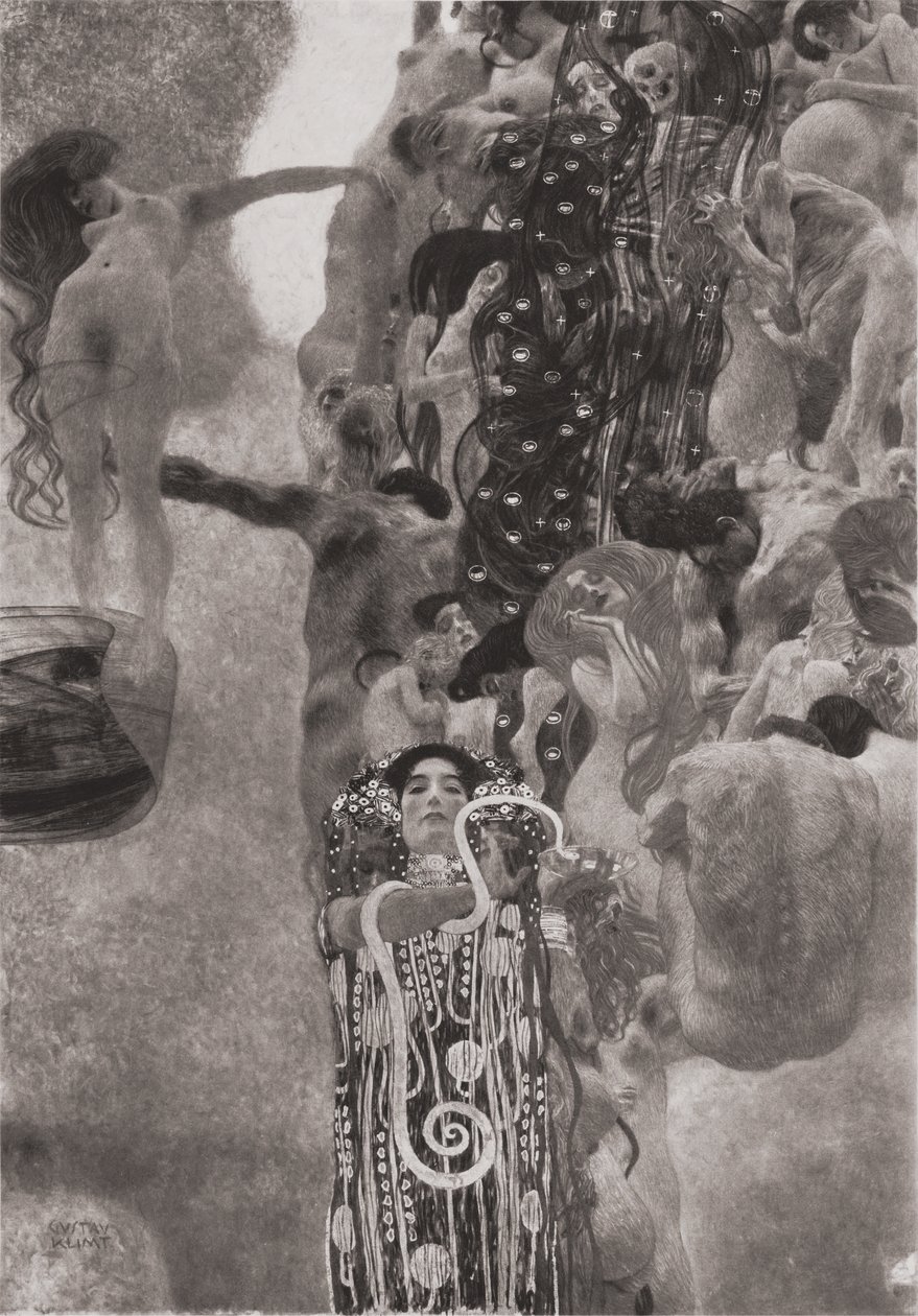 Hku Medizin autorstwa Gustav Klimt