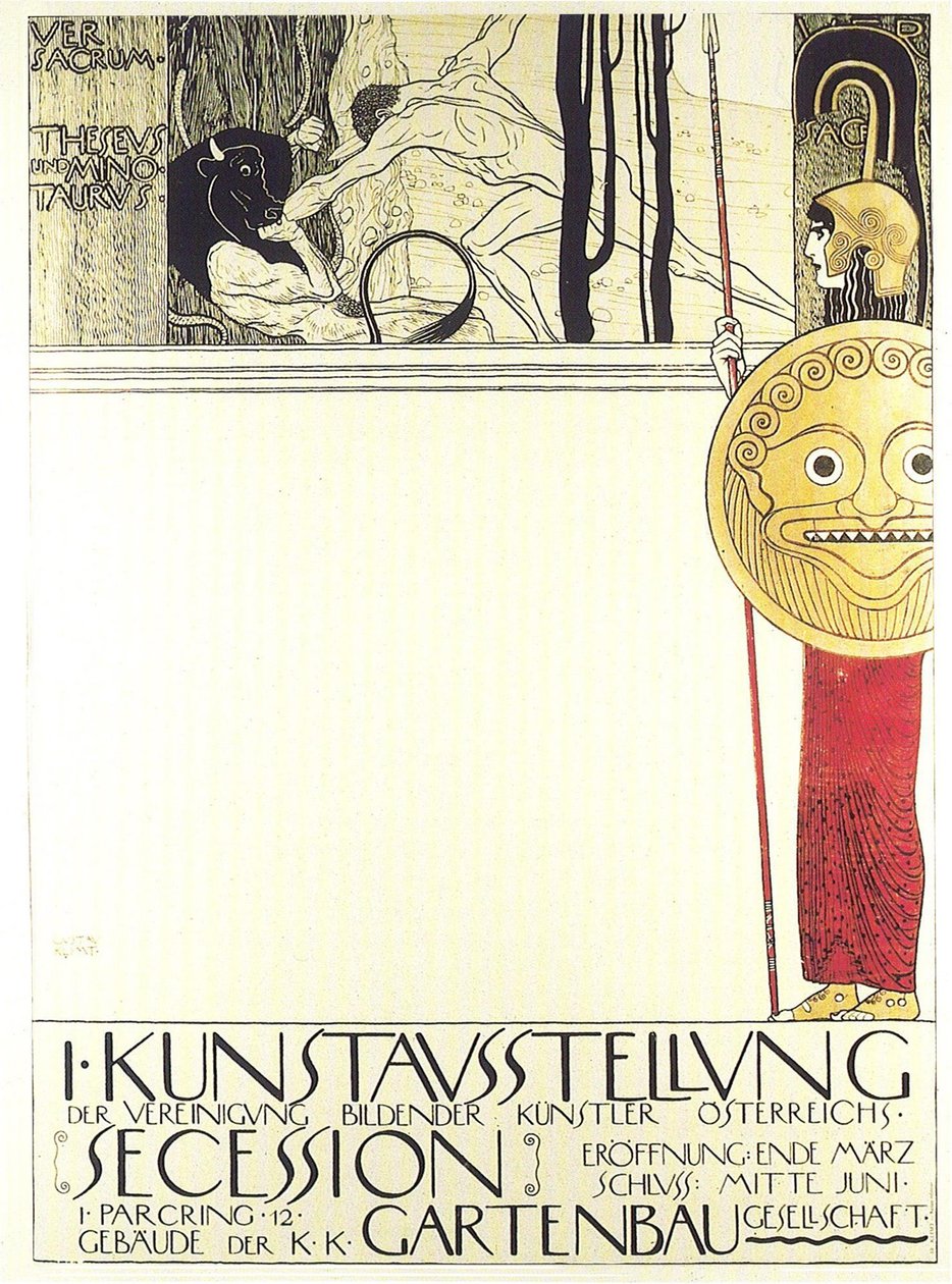 Wystawa sztuki Secesja autorstwa Gustav Klimt