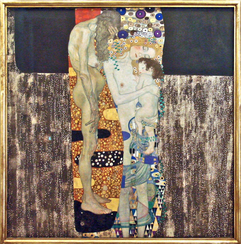 Trzy wieki (Le tre età) autorstwa Gustav Klimt