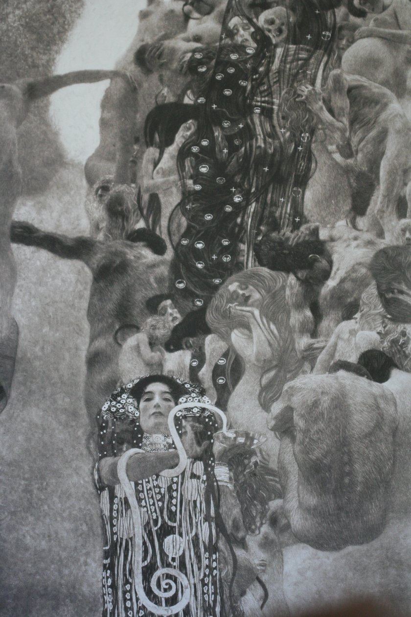 Medycyna autorstwa Gustav Klimt