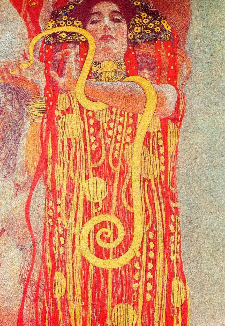 Medycyna autorstwa Gustav Klimt