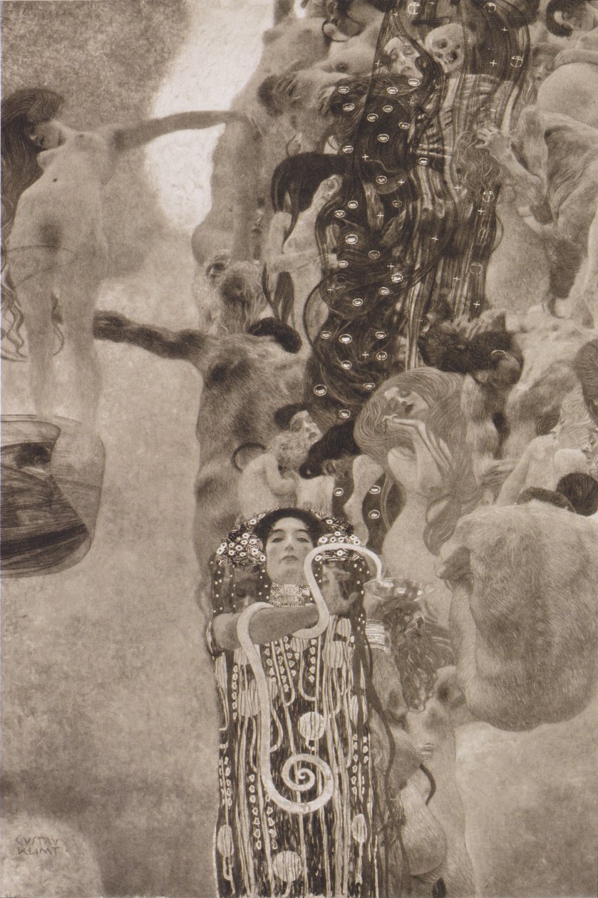 Medycyna 1901-1907 autorstwa Gustav Klimt