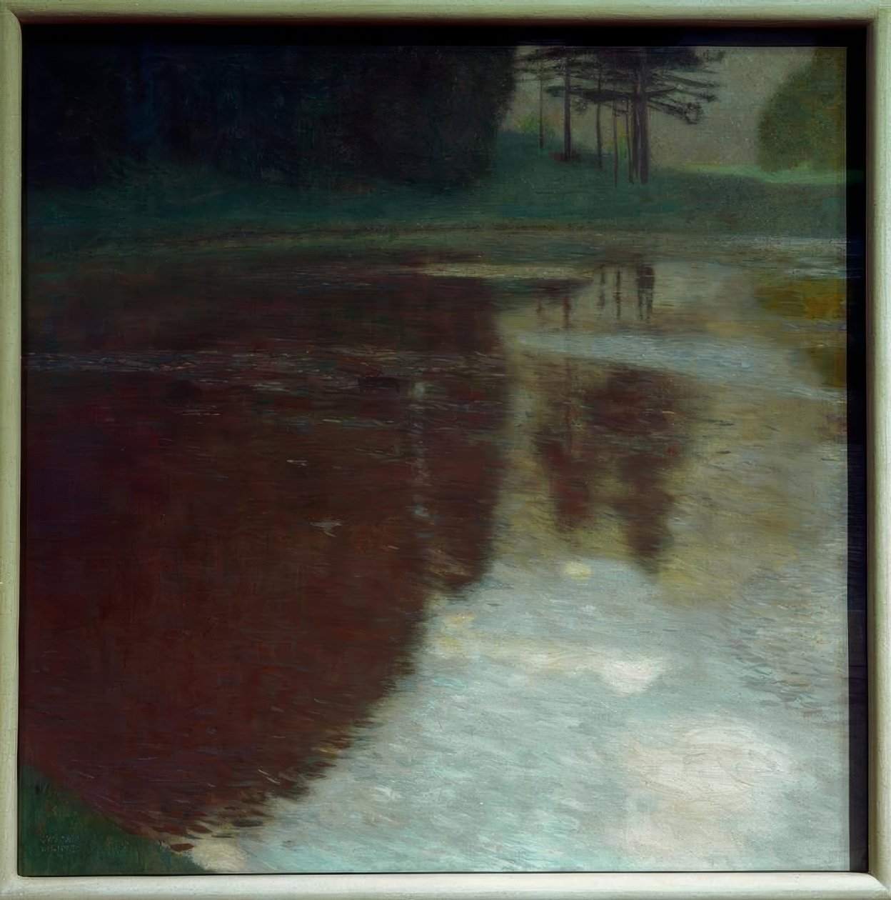 Poranek nad stawem autorstwa Gustav Klimt