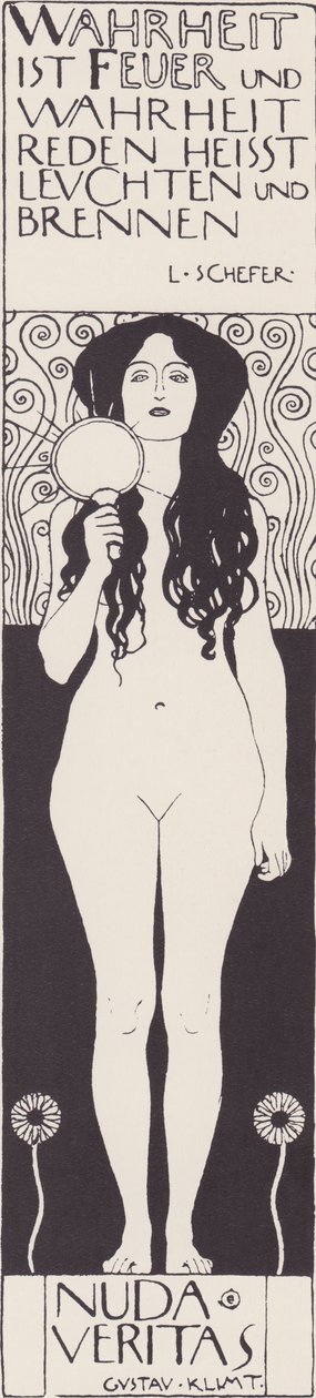 Nuda veritas autorstwa Gustav Klimt