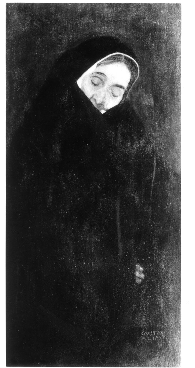 Stara kobieta, 1909 autorstwa Gustav Klimt