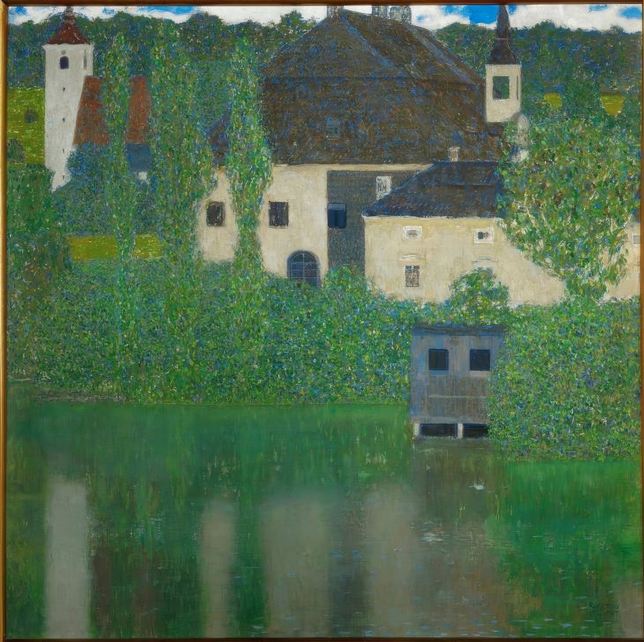 Schloss Kammer am Attersee I autorstwa Gustav Klimt