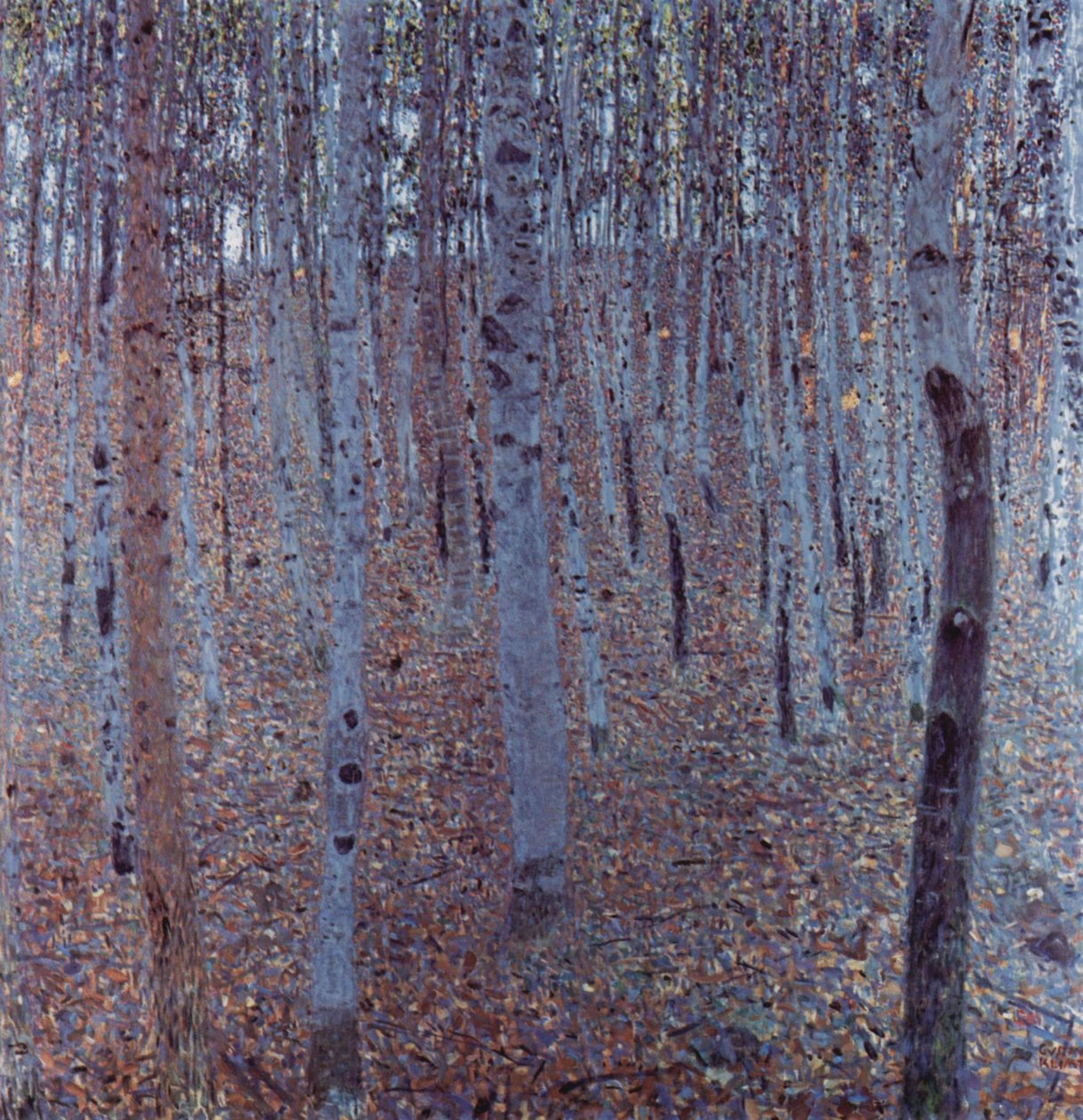 Buchenhain autorstwa Gustav Klimt