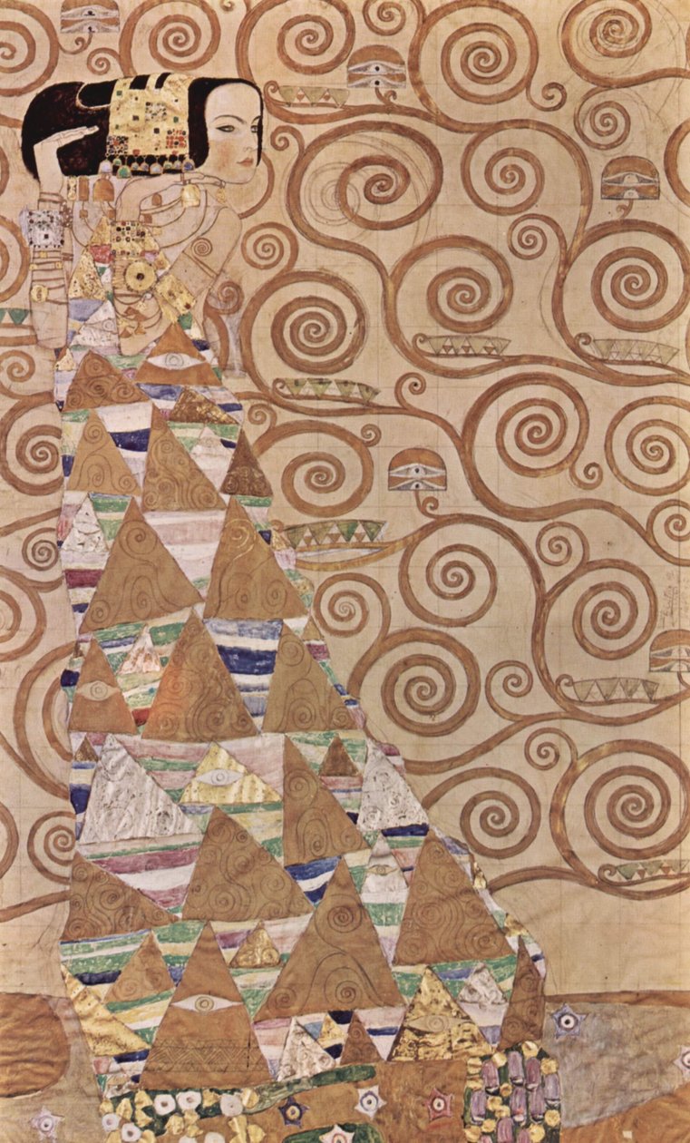 Oczekiwania autorstwa Gustav Klimt