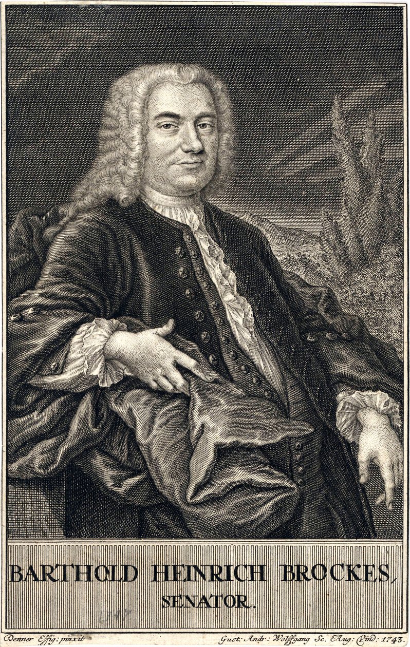 Barthold Heinrich Brockes autorstwa Gustav Andreas Wolfgang