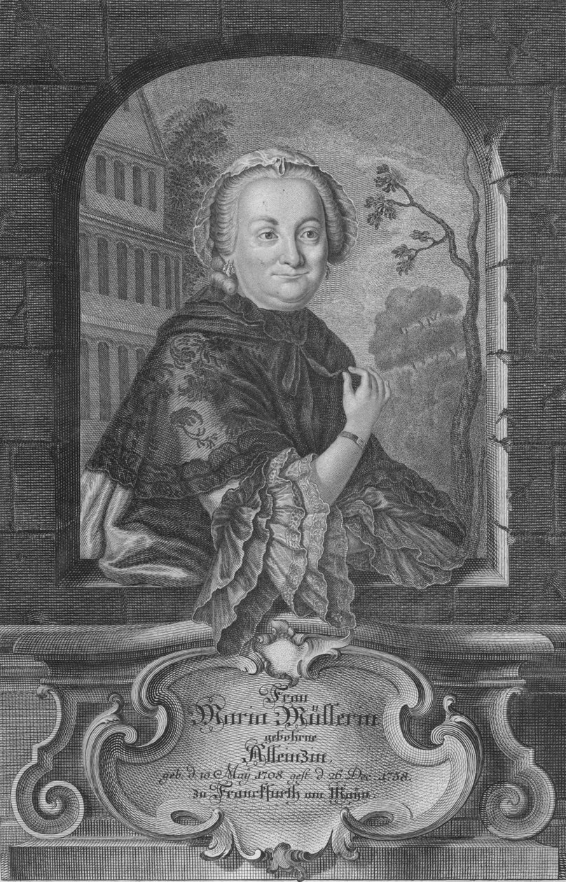 Pani Maria Mullerin, 1759. autorstwa Gustav Andreas Wolfgang