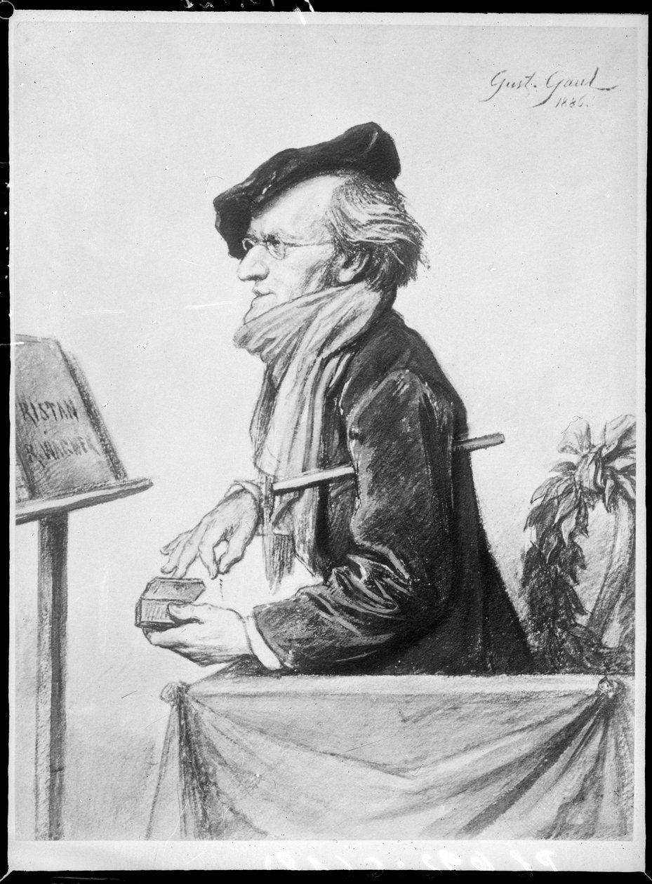 Richard Wagner autorstwa Gustav Gaul
