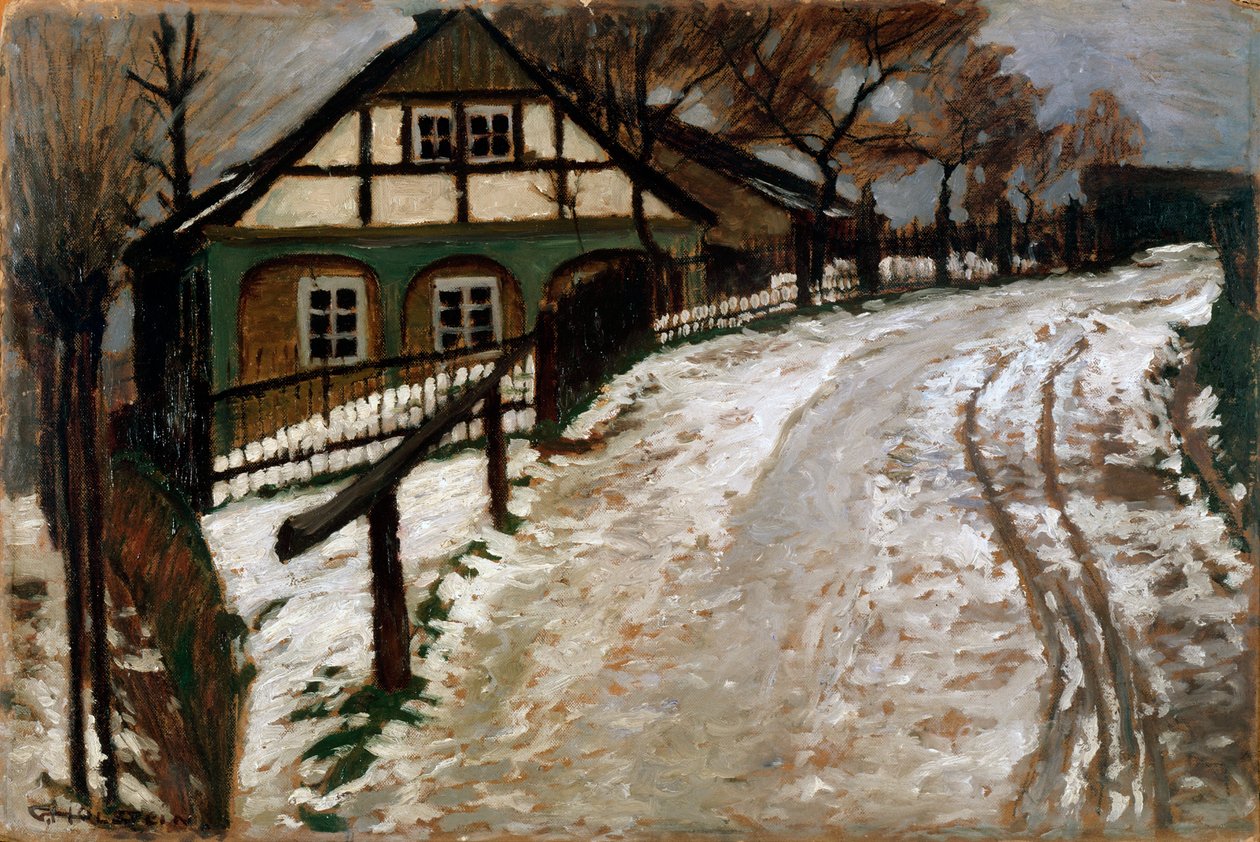 Odwilż, koniec XIX lub XX wieku autorstwa Gustav Holstein