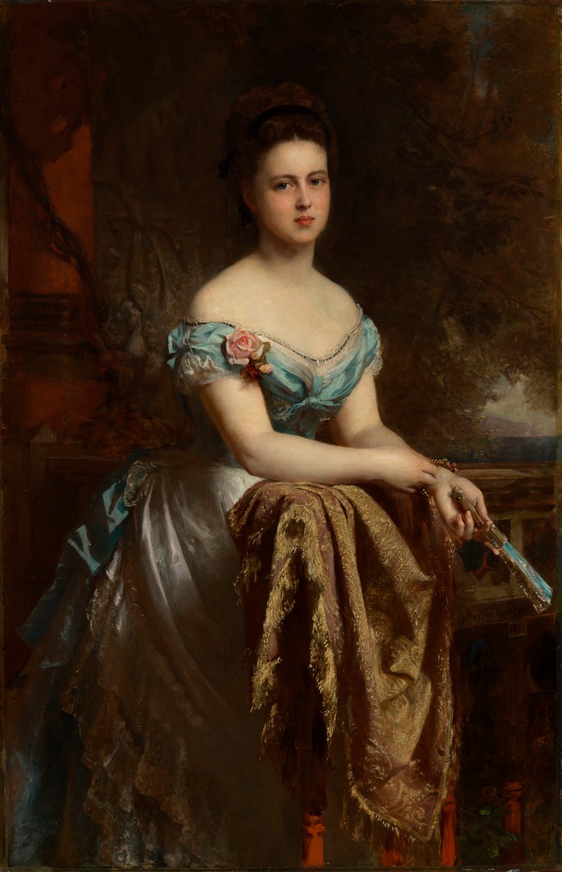 Wielka Księżna Maria Aleksandrowna Rosji, 1853-1920, 1873. autorstwa Gustav Karl Ludwig Richter