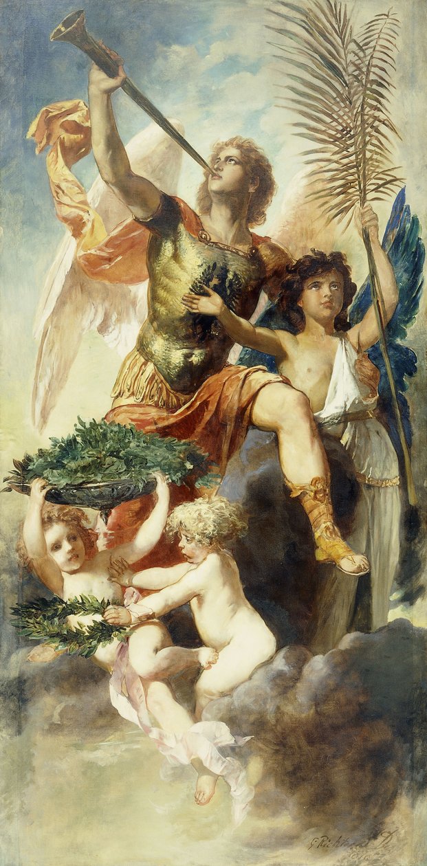 Zwycięstwo, 1878 autorstwa Gustav Karl Ludwig Richter