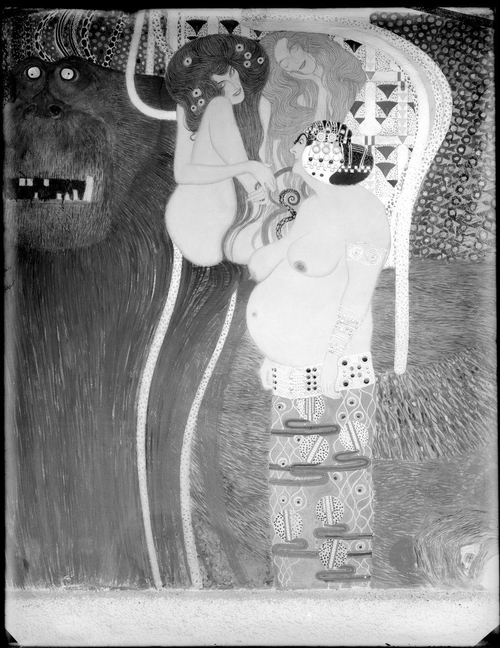 14. wystawa Secesji Wiedeńskiej autorstwa Gustav Klimt