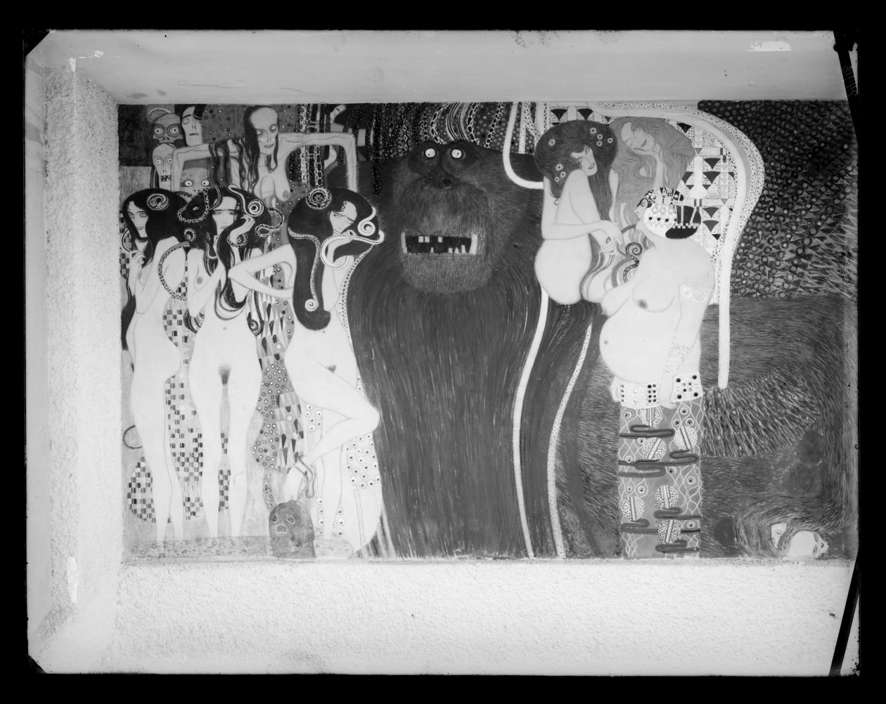 14. wystawa Secesji Wiedeńskiej autorstwa Gustav Klimt