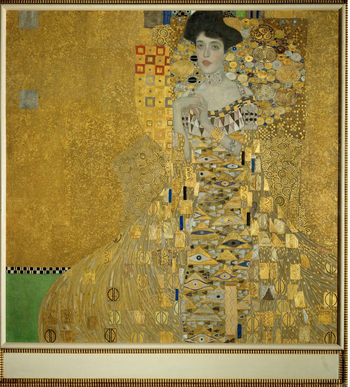 Adele Bloch-Bauer I autorstwa Gustav Klimt