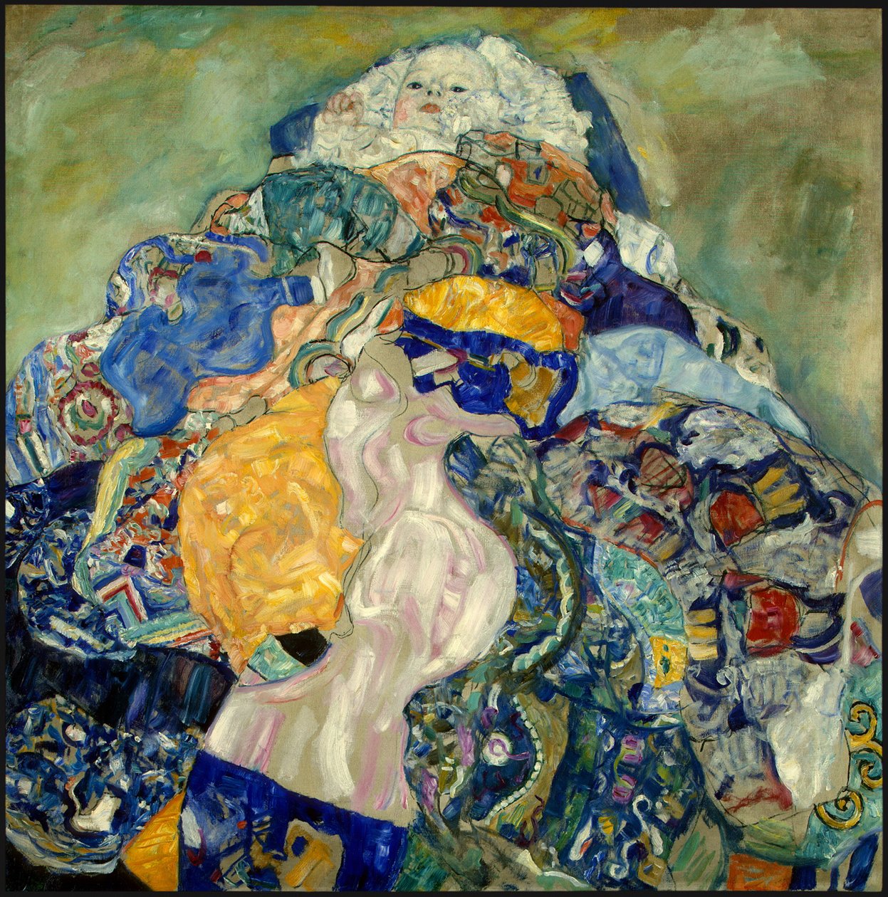 Kołyska dziecięca autorstwa Gustav Klimt
