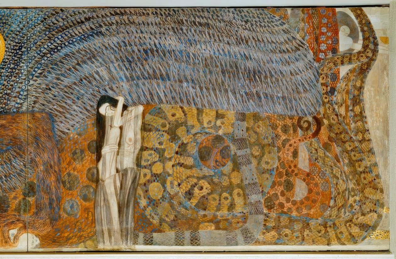 Fryz Beethovena autorstwa Gustav Klimt