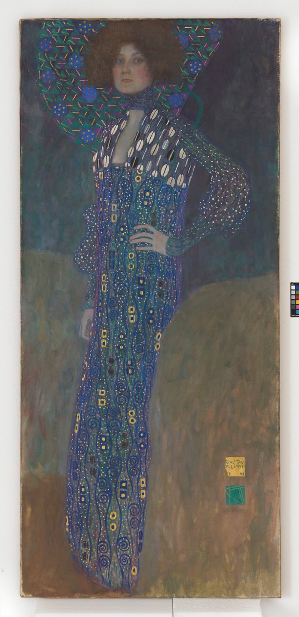 Portret Emilie Flöge autorstwa Gustav Klimt
