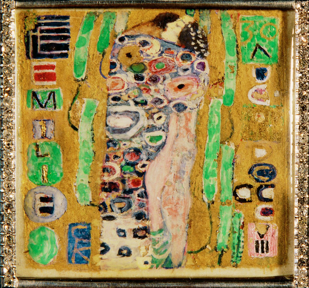 Broszka autorstwa Gustav Klimt