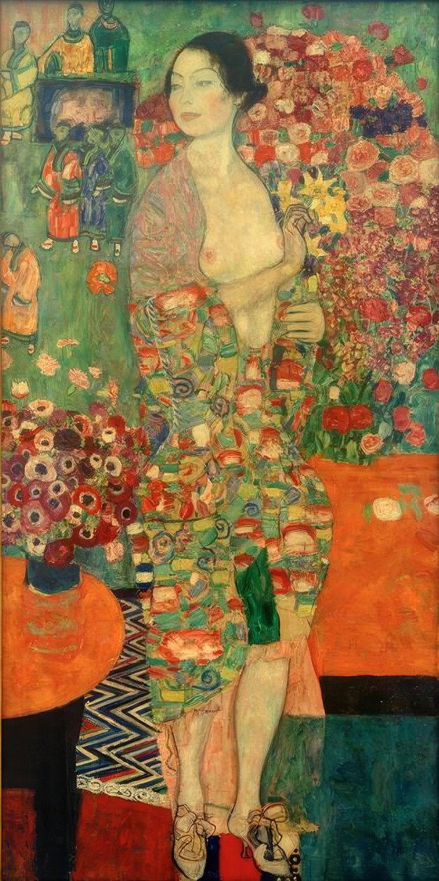 Tancerka autorstwa Gustav Klimt