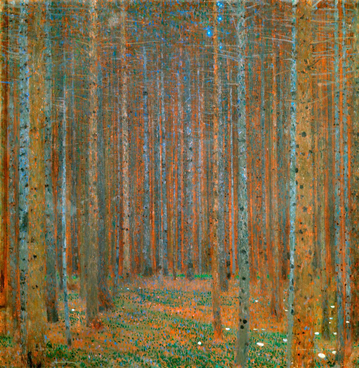 Las Jodłowy I, 1901 autorstwa Gustav Klimt