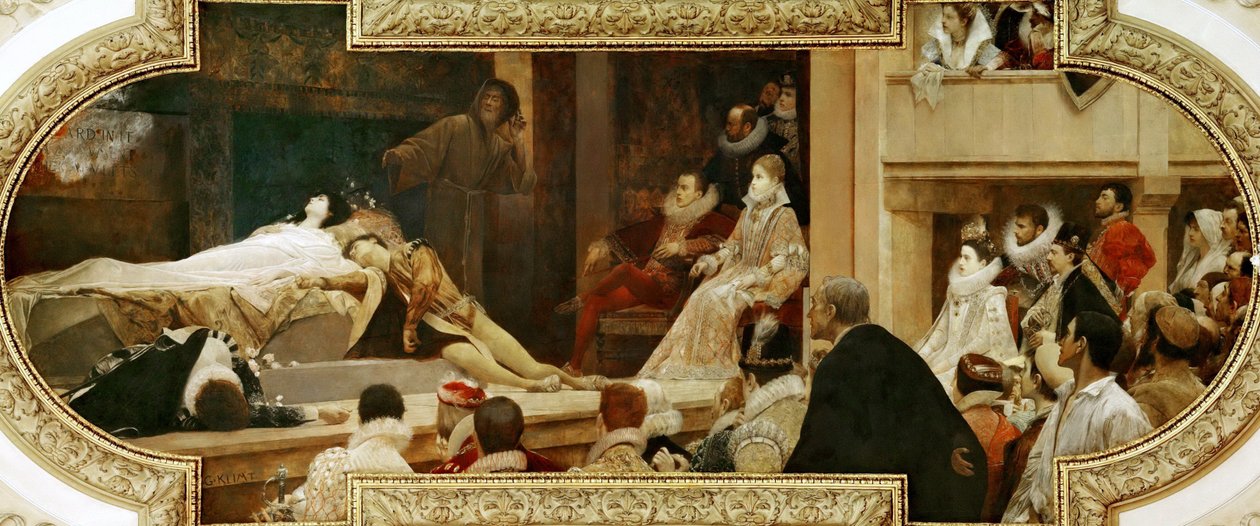 Globe Teatr Szekspira autorstwa Gustav Klimt
