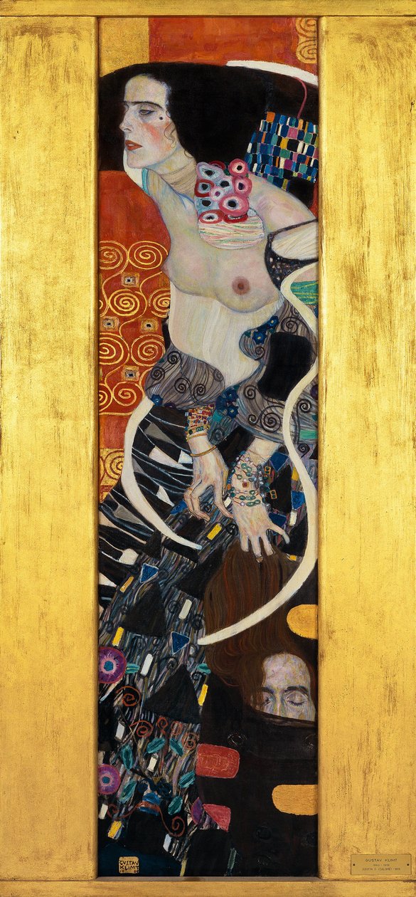 Judyta II (Salome), 1909 (olej na płótnie) autorstwa Gustav Klimt