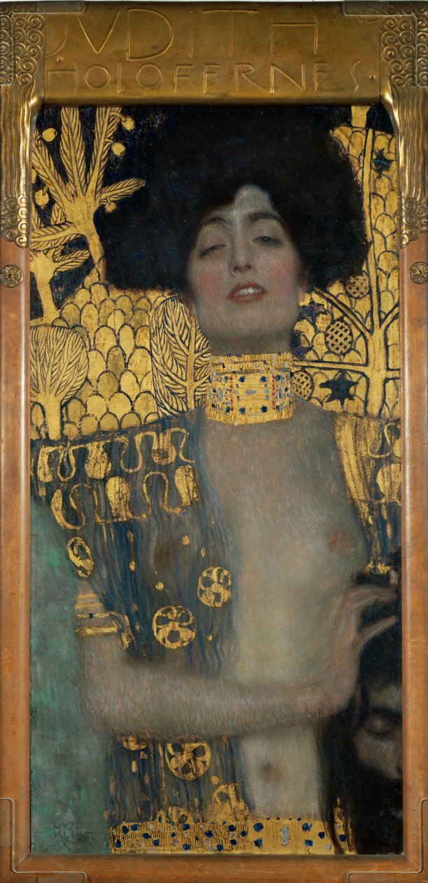 Judyta z głową Holofernesa autorstwa Gustav Klimt
