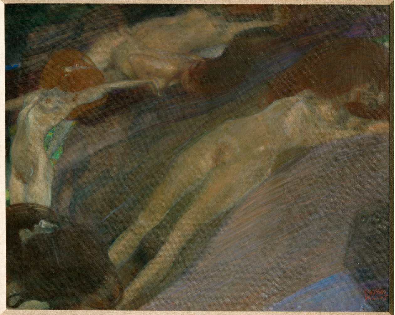 Ruchoma woda autorstwa Gustav Klimt