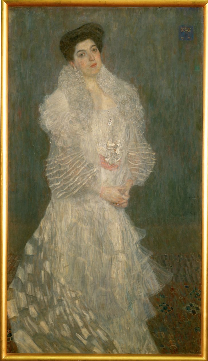 Pani Hermine Gallia autorstwa Gustav Klimt