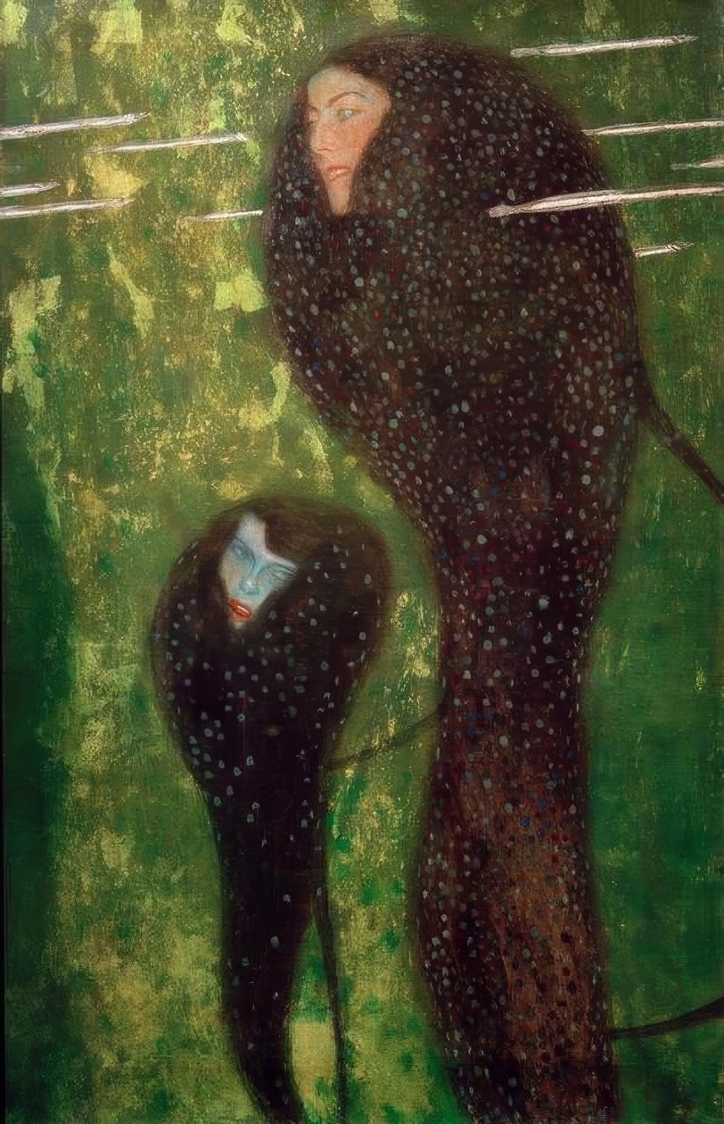 Syreny (rybki srebrzyste) autorstwa Gustav Klimt