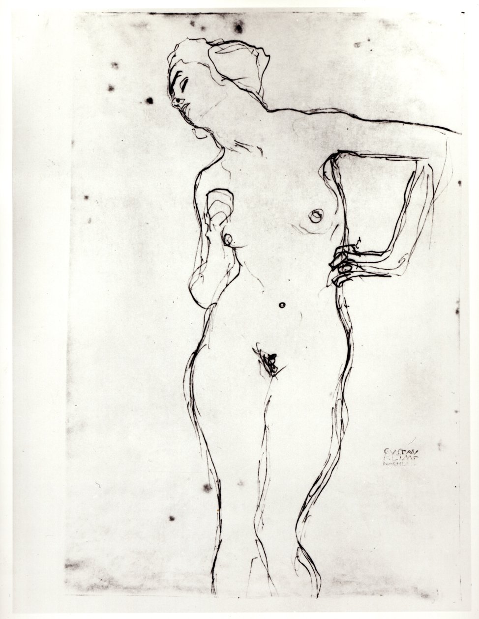 Nagi autorstwa Gustav Klimt